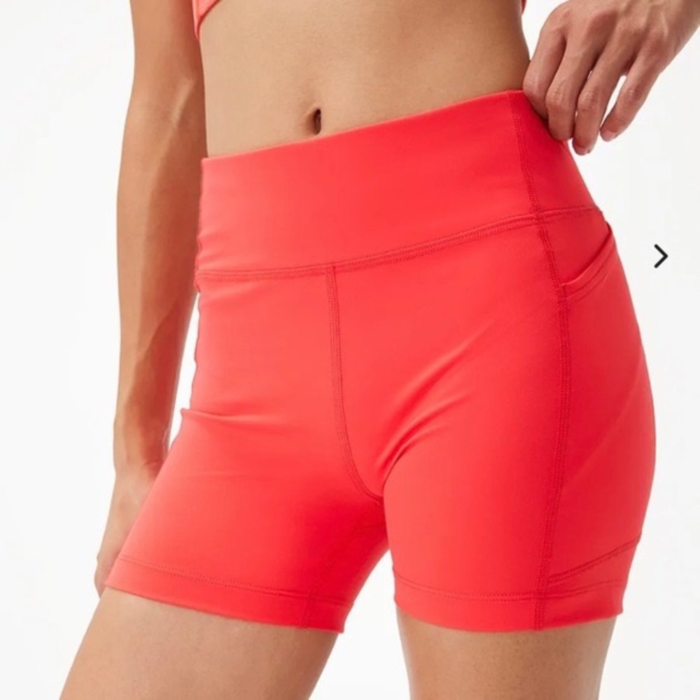 Outdoor Voices Zoom 3.5” Shorts Pockets Poppy XL Red OV